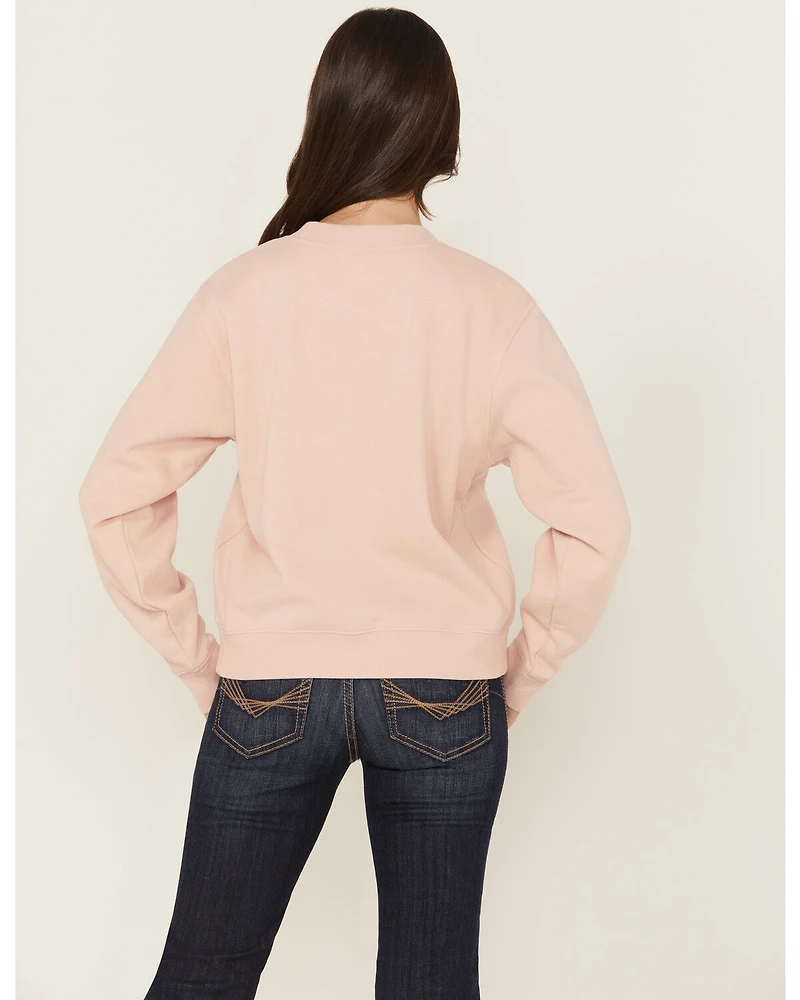Ariat Women's Boot Barn Exclusive Embroidered Logo Crewneck