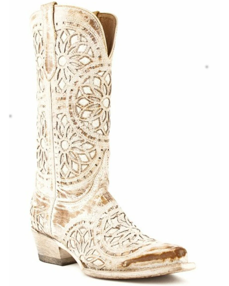 Ferrini Women's Mandala Western Boots - Snip Toe