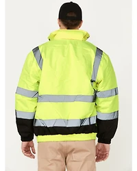 Hawx Men's High-Visibility Bomber Work Jacket - Big