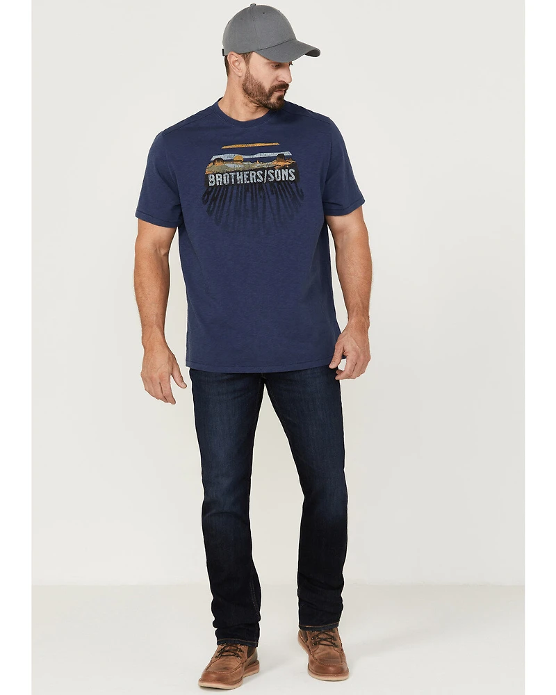 Brothers and Sons Men's Badlands Shadow Trail Graphic T-Shirt