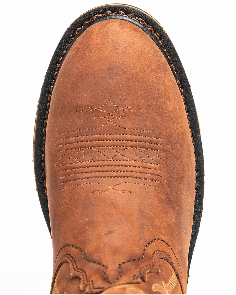 Cody James Men's 11" Waterproof Decimator Western Work Boots - Steel Toe