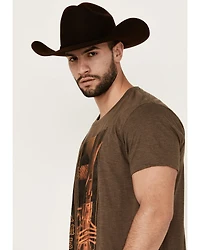 Cody James Men's Poster Skull Short Sleeve Graphic T-Shirt