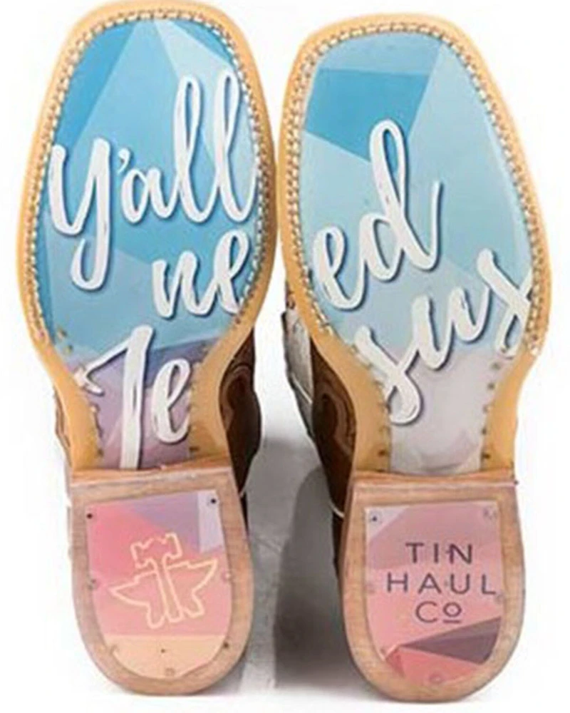 Tin Haul Women's Made Heaven Western Boots - Broad Square Toe