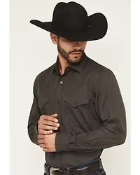 Cody James Black 1978™ Men's Cluny Tonal Striped Long Sleeve Button-Down Western Shirt