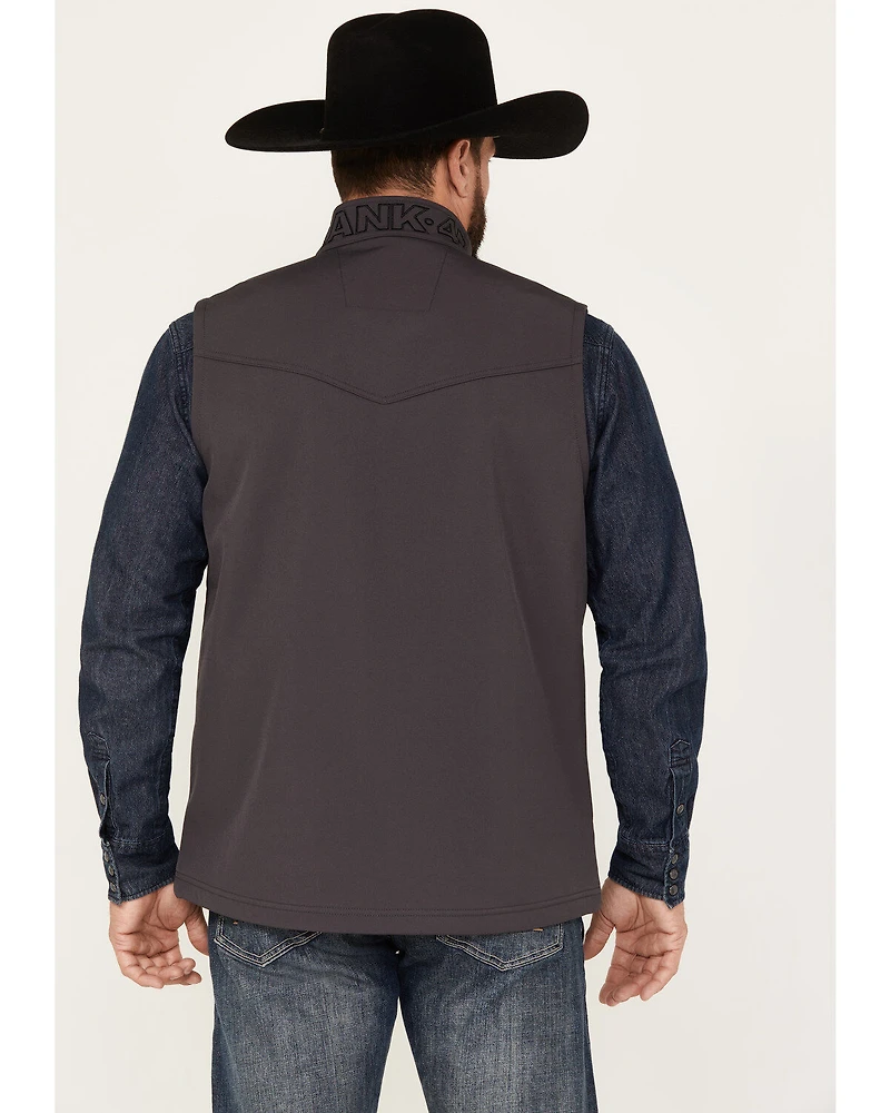 RANK 45® Men's Millford Solid Softshell Vest