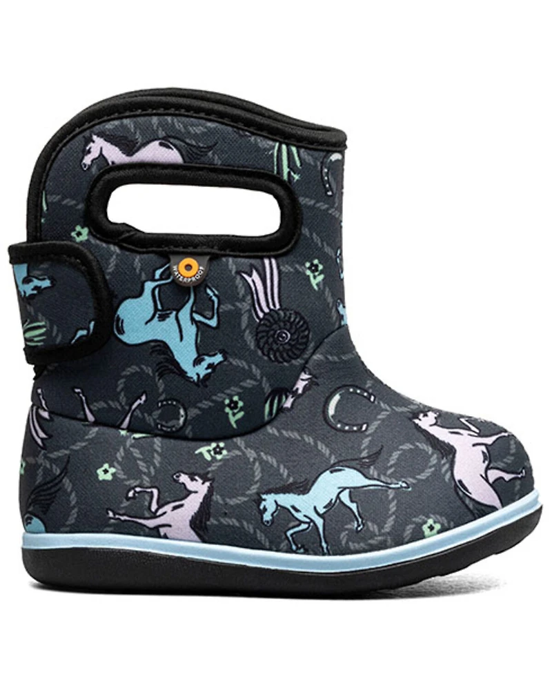 Bogs Toddler Boys' II Horses Rainboots