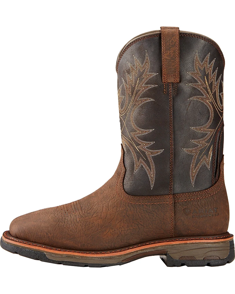Ariat Men's WorkHog® H2O Western Work Boots - Soft Toe