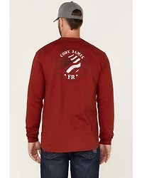Cody James Men's FR Bossa Nova Graphic Long Sleeve Work T-Shirt