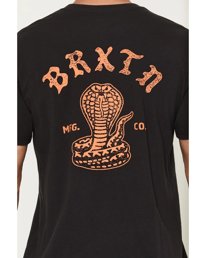 Brixton Men's Darver Short Sleeve Graphic T-Shirt