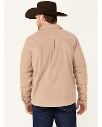 Cinch Men's Polar Fleece Long Sleeve Button-Down Shirt