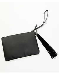 Shyanne Women's Tegan Seed Beaded Cowhide Wristlet Clutch