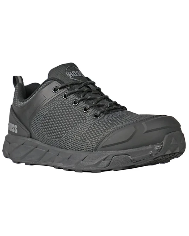 Hoss Men's Buster Low Waterproof Slip Resistant Work Shoes - Carbon Nano Toe