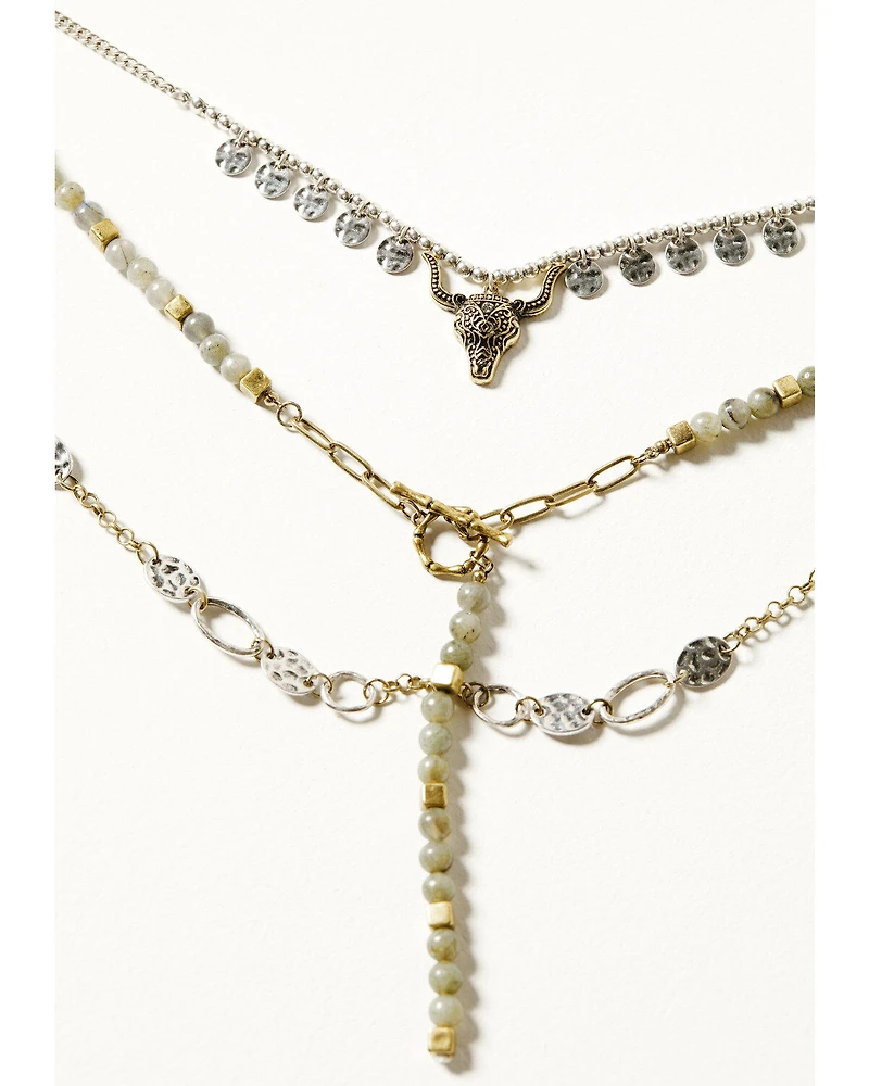 Shyanne Women's Sierra Winter Layered Necklace