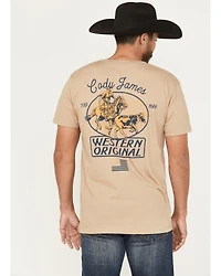 Cody James Men's Lasso Short Sleeve Graphic T-Shirt