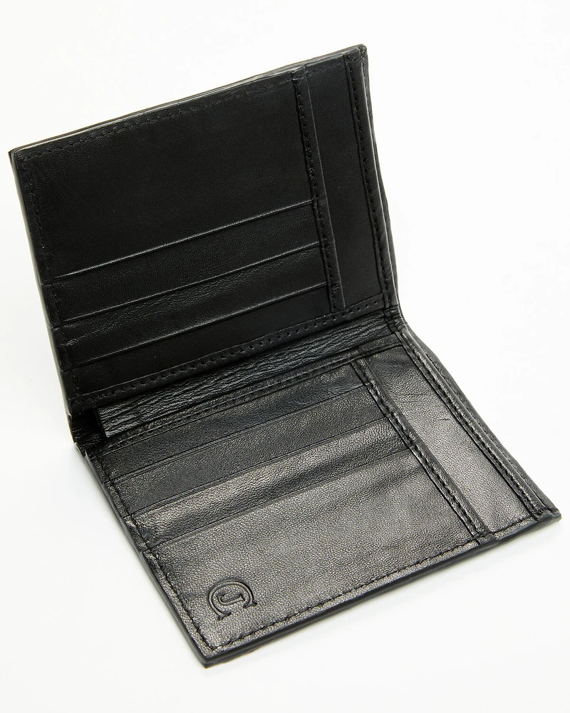 Cody James Black 1978™ Men's Sutton Exotic Caiman Tail Wallet