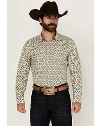 Cody James Men's Gravity Paisley Print Long Sleeve Snap Western Shirt