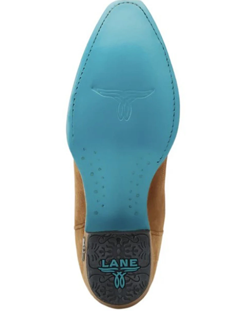 Lane Women's Lexington Suede Western Booties - Snip Toe