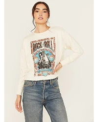 Rock & Roll Denim Women's Long Sleeve Graphic Tee