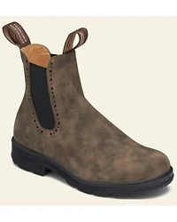 Blundstone Women's High-Top Chelsea Work Boot - Round Toe