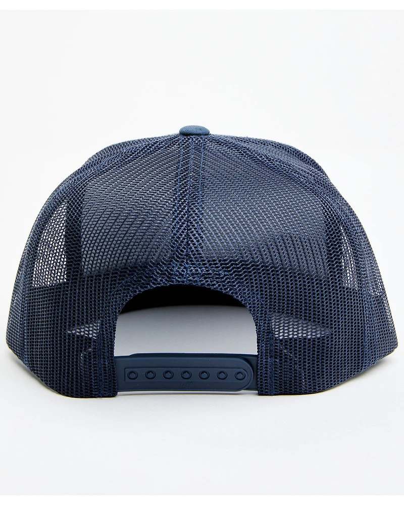 Salty Rodeo Men's Oil Rig Logo Patch Trucker Cap