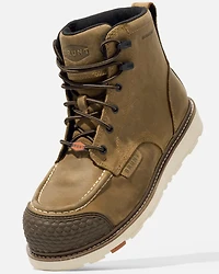 Brunt Workwear Men's 6" Marin Reinforced Waterproof Work Boots - Composite Toe