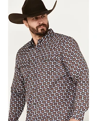 Moonshine Spirit Men's Stepping Stone Long Sleeve Western Snap Shirt