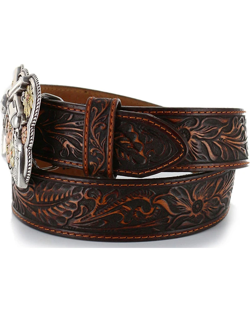 Tony Lama Women's Bandit Queen Leather Belt