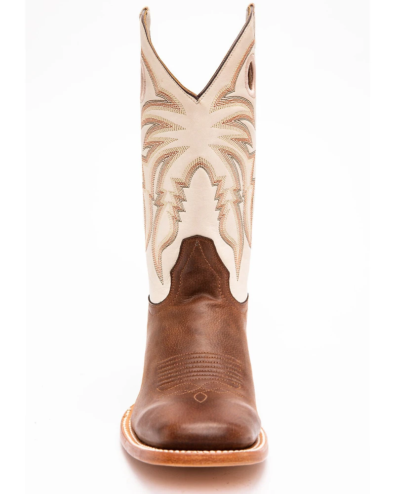 Cody James Men's Leather Western Boots - Broad Square Toe