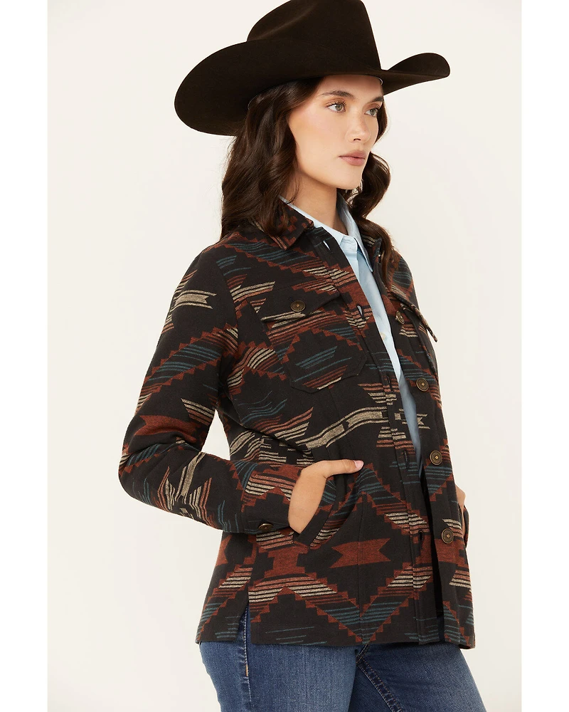 Shyanne Women's Southwestern Print Shacket