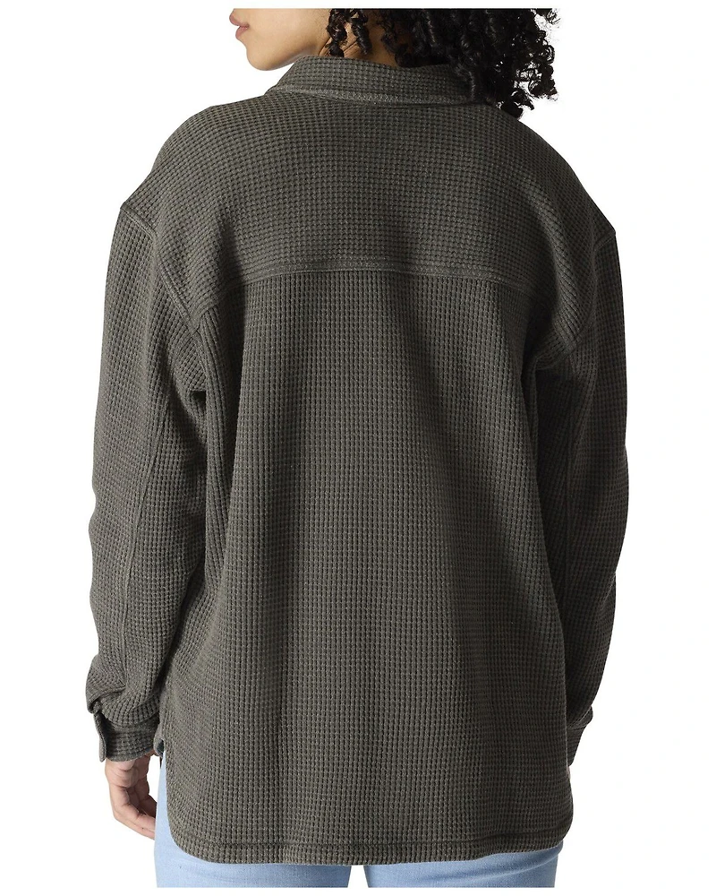 Carhartt Women's Oversized Fit Heavyweight Waffle Knit Work Shirt