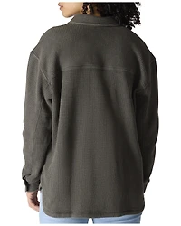 Carhartt Women's Oversized Fit Heavyweight Waffle Knit Work Shirt
