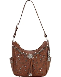 American West Lady Leather Hobo Bag
