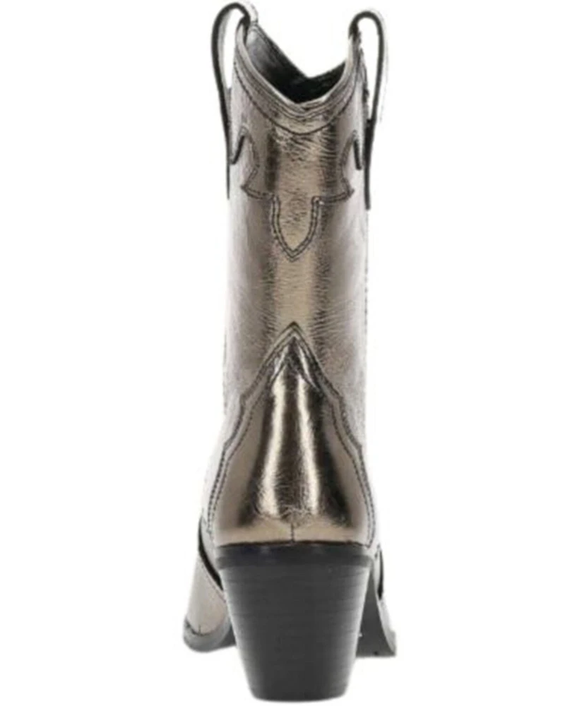 Frye Women's Sara Western Short Boots - Round Toe