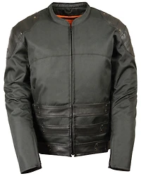 Milwaukee Leather Men's and Textile Racer Jacket