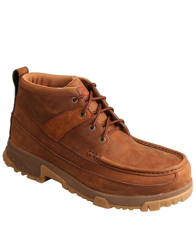 Twisted X Men's 4" CellStretch Lace-Up Work Boots - Composite Toe