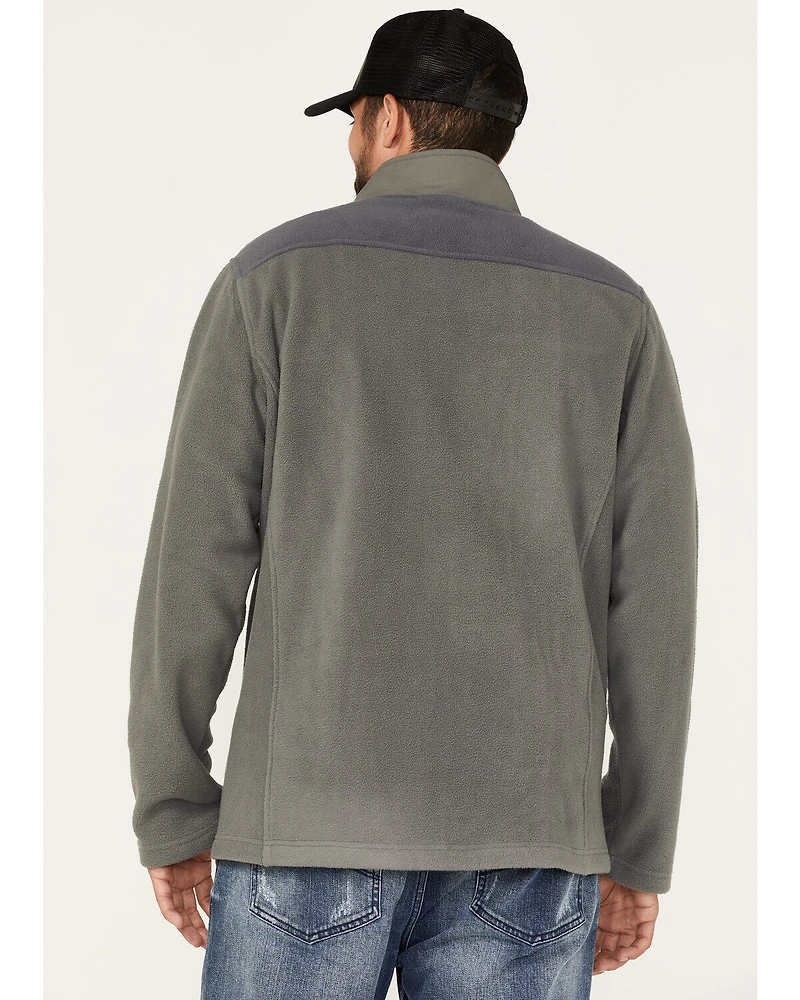 Brothers and Sons Men's Color Block Polar Fleece Jacket