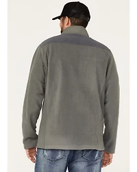 Brothers and Sons Men's Color Block Polar Fleece Jacket