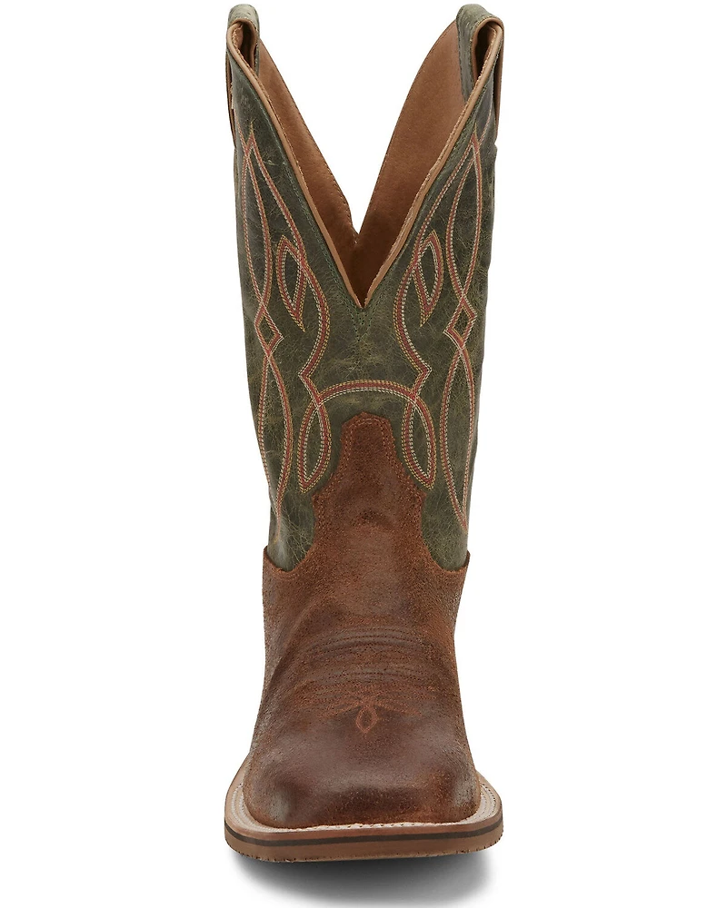 Tony Lama Men's Landgrab Western Boots - Broad Square Toe