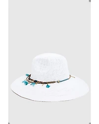 Nikki Beach Women's Dara Straw Western Fashion Hat