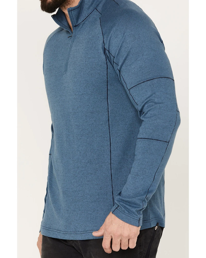 Brothers and Sons Men's Base Layer Quarter Zip Shirt