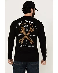 Troll Co Men's Twisting Wrenches Long Sleeve Graphic T-Shirt