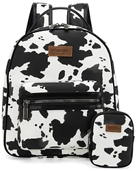 Wrangler Women's Cow Print Backpack