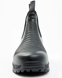 RANK 45® Men's 6.5" Rubber Ankle Boots - Round Toe