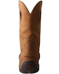 Twisted X Men's 11" Pull On Waterproof Moc Work Boots - Soft Toe