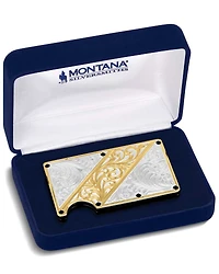 Montana Silversmiths Men's Gold Hour Credit Card and Cash Case