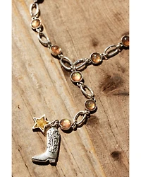 Shyanne Women's Boot and Star Drop Necklace