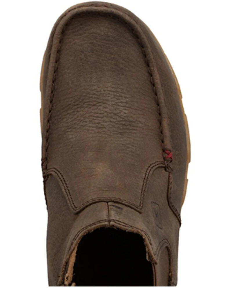 Twisted X Men's 4" Chelsea Driving Moc Shoes - Toe