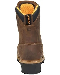 Carolina Men's 8" Poplar Insulated Waterproof Logger Work Boots - Composite Toe
