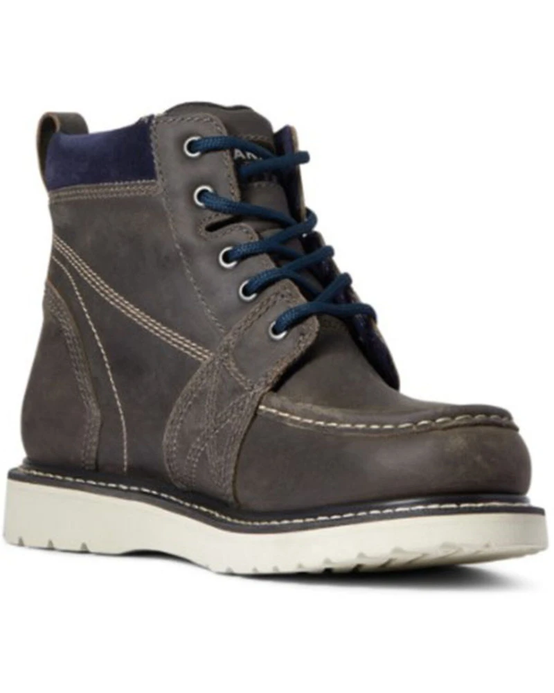 Ariat Women's Rebar Wedge Waterproof Work Boots - Soft Toe