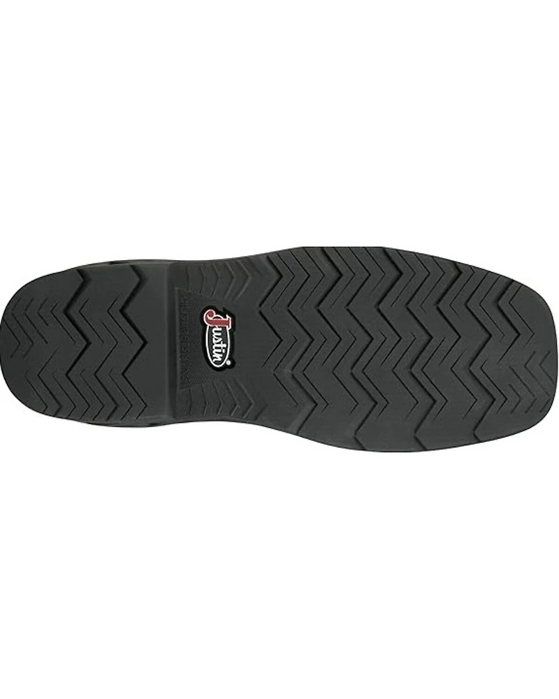 Justin Men's Taskmaker Pull-On Work Boots - Steel Toe